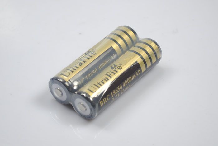 Ultrafire BRC 4000MAH 3.7V 18650 Li-ION batteri høy kapasitet og pålitelighet for lommelykter elektroniske verktøy