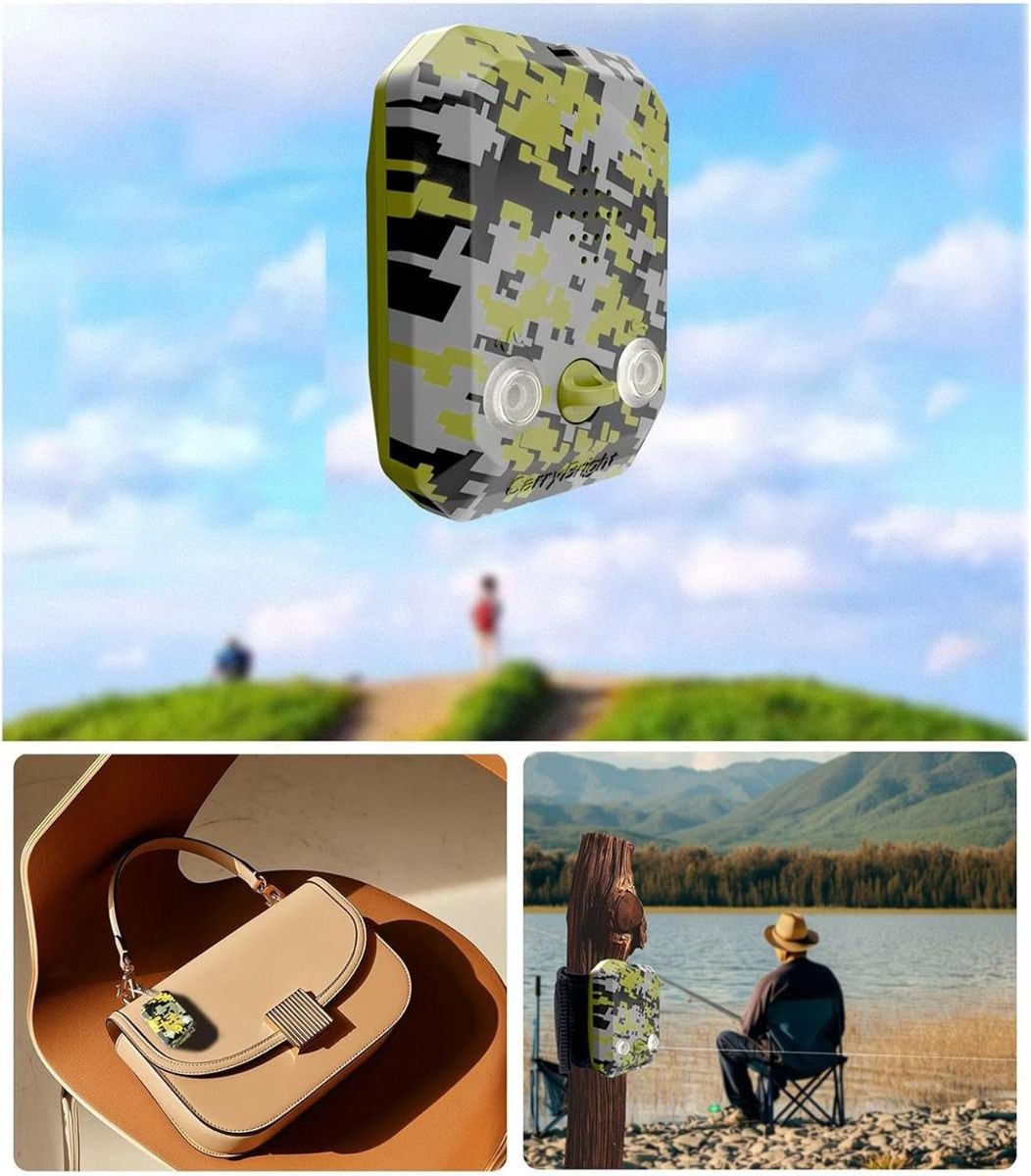 120dB Perimeteralarm | Vanntett Snubletrådalarm for Camping, Jakt & Utendørs Sikkerhet