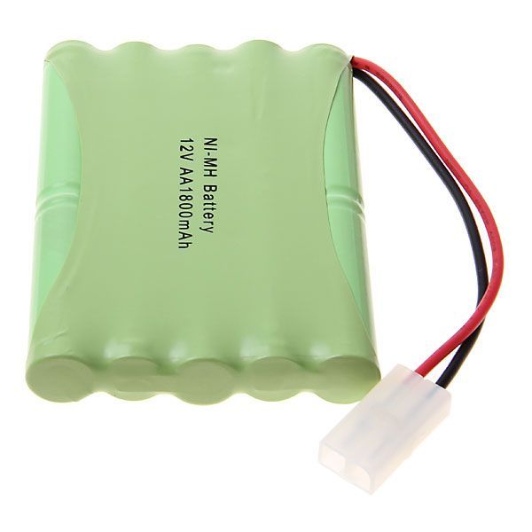 12V AA 1800mAh Ni-MH Oppladbar Batteripakke Høykapasitets Miljøvennlig for Leker og Kameraer