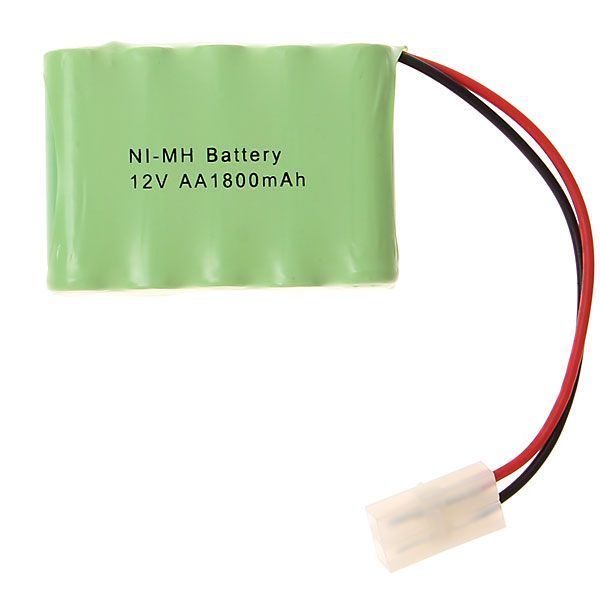 12V AA 1800mAh Ni-MH oppladbart batteri høy kapasitet miljøvennlige batterier bærekraftige energiløsninger