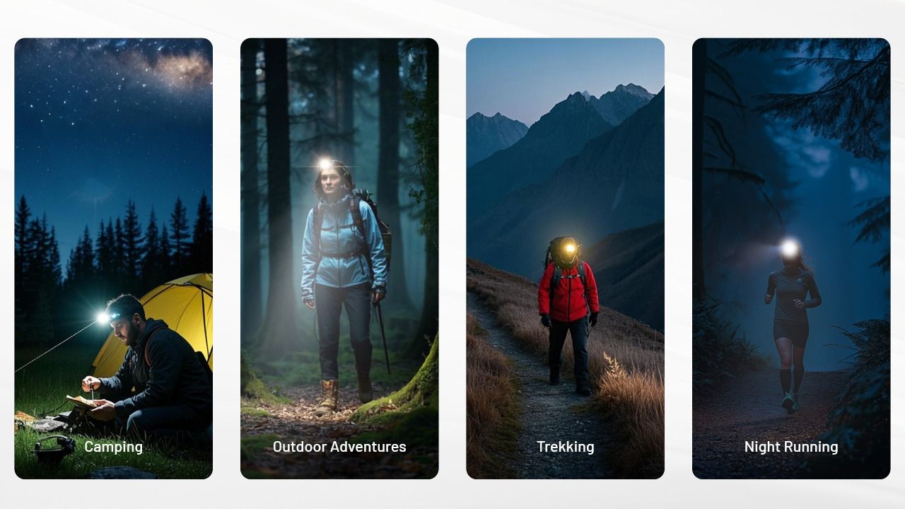 NITECORE NU25 MCT UL 400 Lumen Pannelampe Lettvekt USB-C Oppladbar for Fotturer Camping og Nødsituasjoner