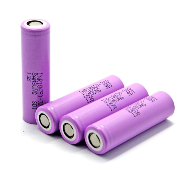 30Q 3.7V 3000mAh 18650 Oppladbart batteri (4-pakning)