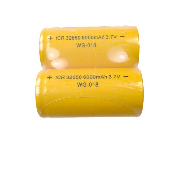 LOCARGER ICR 32650 Batteri 6000mAh 3.7V Li-ion høy kapasitet oppladbart for langvarig ytelse i elektroniske enheter