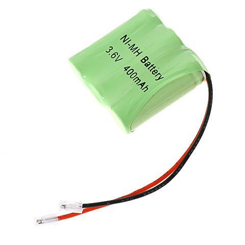 Miljøvennlig 3,6V 2/3 AAA Ni-MH oppladbart batteri 400mAh Høy kapasitet strøm til leker, fjernkontroll og dingser