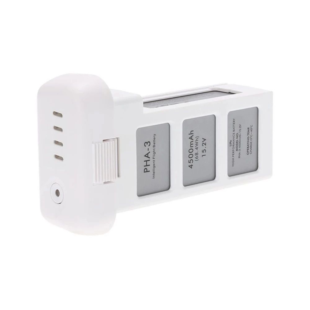 DJI Phantom 3 4500mAh 15.2V 4S LiPo dronebatteri lang flytid intelligent flyging for luftfotografi dronepilot
