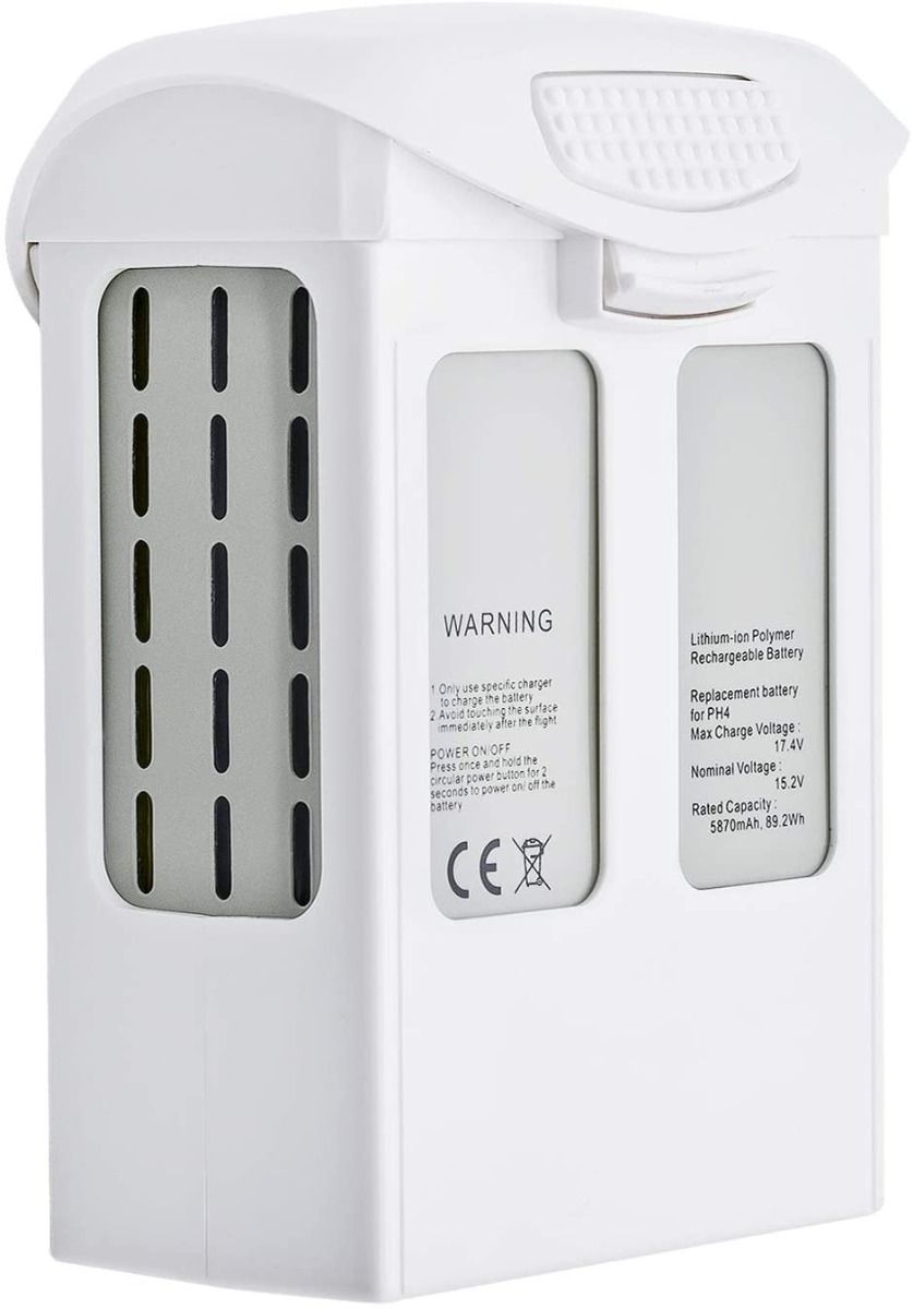 DJI Phantom 4 Serie 15,2V 5870mAh Li-Po-batteri Høy kapasitet Lettvekt Rask lading for FPV Quadcopter