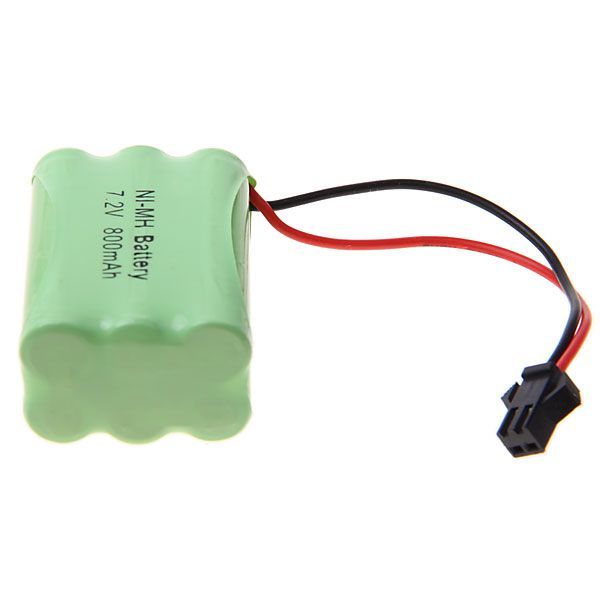 7,2V AAA 800mAh Ni-MH oppladbart batteri SM plugg høy kapasitet og stabil ytelse for modellfly og leketøybiler