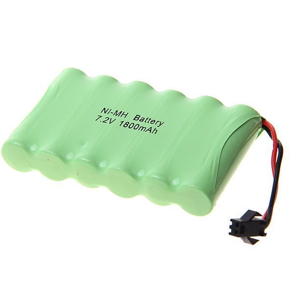 7.2V AA 1800mAh Ni-MH oppladbart batteri for droner miljøvennlig langvarig strøm ingen minneeffekt