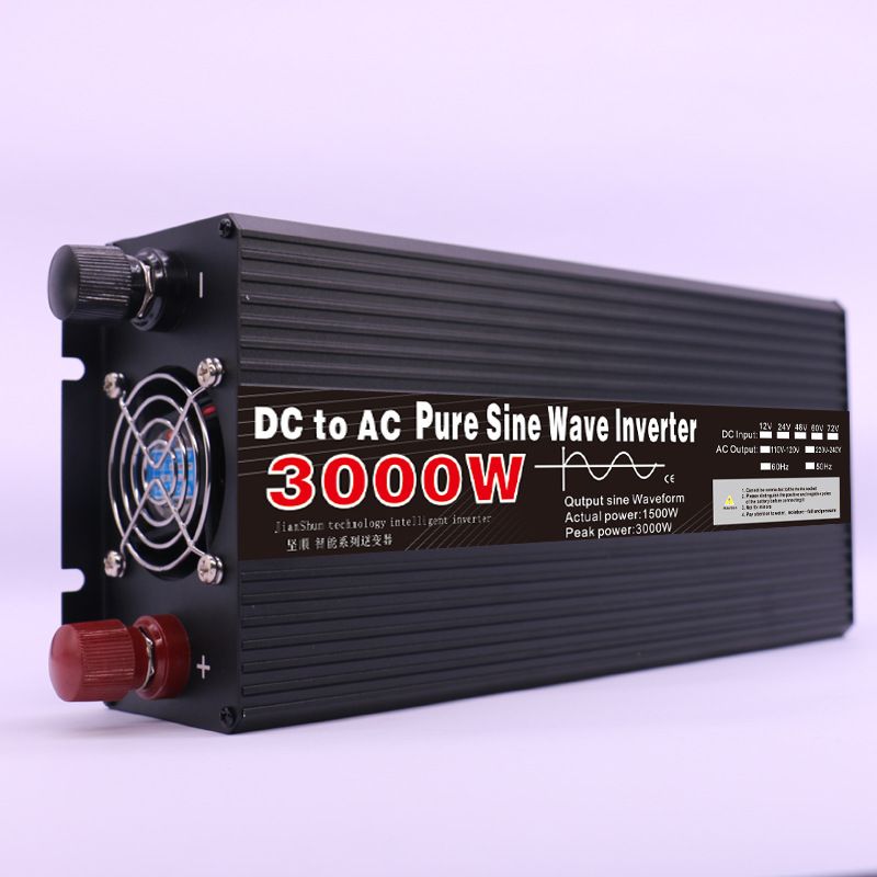 Ren sinusbølge-omformer 3000W til 8000W for bobil DC 12V 24V til AC 110V 220V Høykvalitets kompakt energisystem