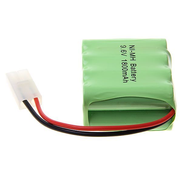 9.6V AA 1800mAh Ni-MH oppladbart batteri – miljøvennlig, langvarig for kameraer og spillkontrollere