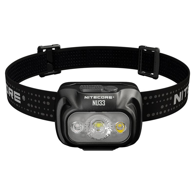 Nitecore NU33 USB-C oppladbar hodelykt 700LM lyssterk lett vanntett for camping fotturer gjør-det-selv-prosjekter