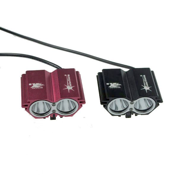 SolarStorm X2 LED sykkellys 2000 lumen justerbare moduser vanntett frontlys for terrengsykling og pendling