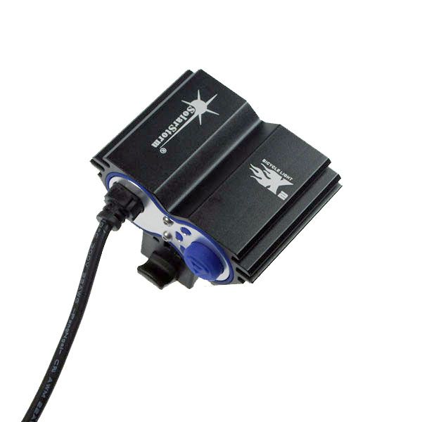SolarStorm X2 LED sykkellys 2000 lumen justerbare moduser vanntett frontlys for terrengsykling og pendling