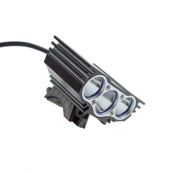 SolarStorm X3 3000 Lumen LED Sykkellys Vanntett Multifunksjonell Hodelykt Sykkeltilbehør