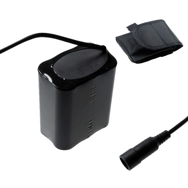 UltraFire 5521 DC Interface 8.4V 13200mAh Høykapasitets vanntett sykkelbatteri for LED-sykkellys