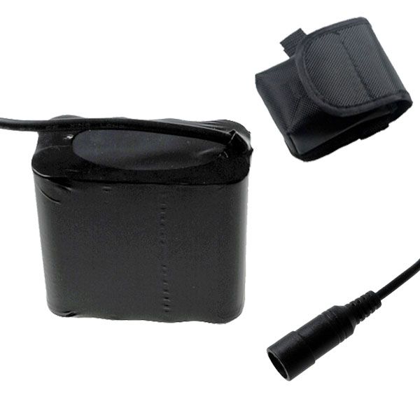 UltraFire 5521 DC-grensesnitt 8.4V sykkellysbatteri 17600mAh kapasitet vanntett design langvarig lysstyrke