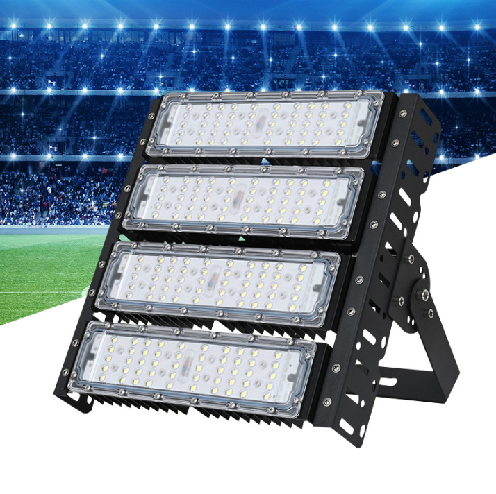 LED-modul tunnellys utendørs vanntett høypolestadionlys 200W høyeffekts ingeniørmodul flomlys