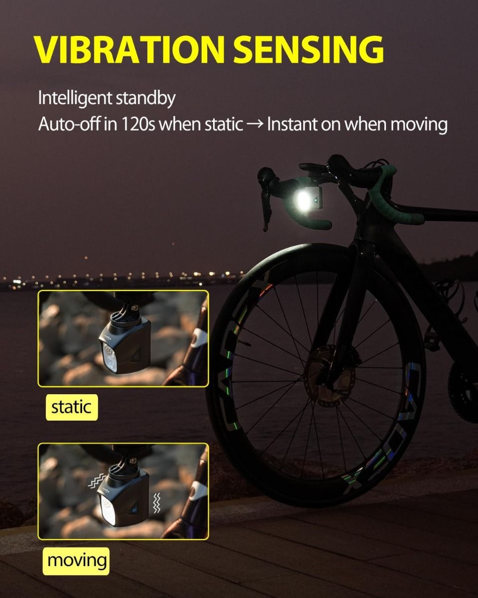 TOWILD DLite 1700 USB-oppladbart sykkellys 1900 lumen vanntett frontlys sykling DL1700 sykkellys