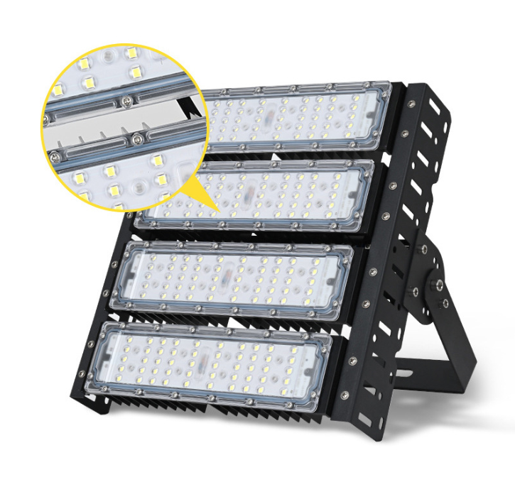 LED-modul tunnellys utendørs vanntett høypolestadionlys 200W høyeffekts ingeniørmodul flomlys