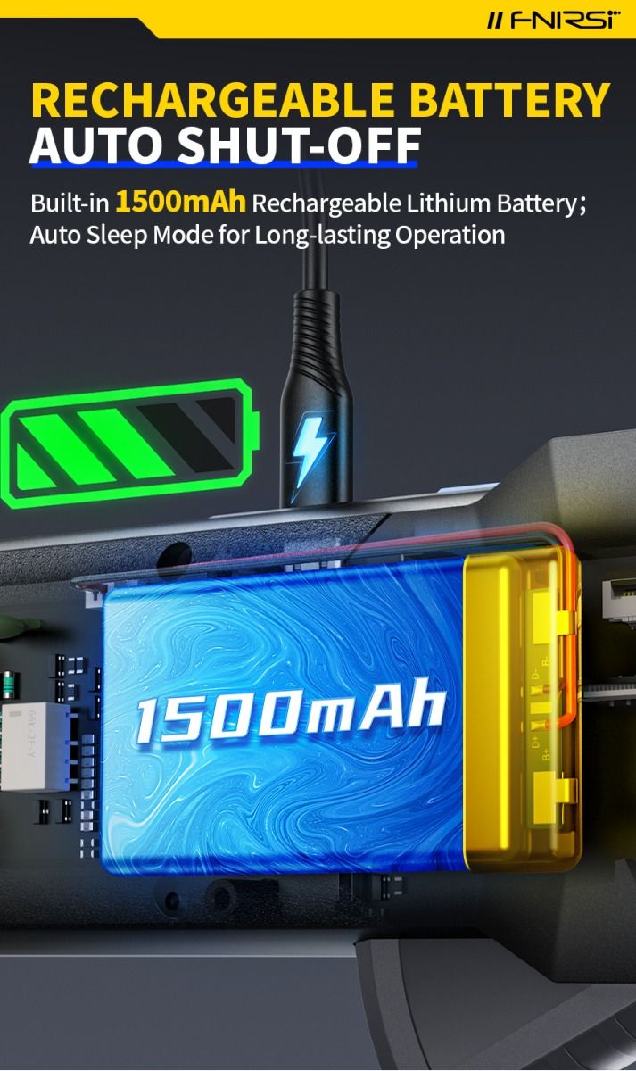 FNIRSI DMC-100 Strømtang Multimeter: Automatisk & Intelligent Høypresisjons Universalmåler