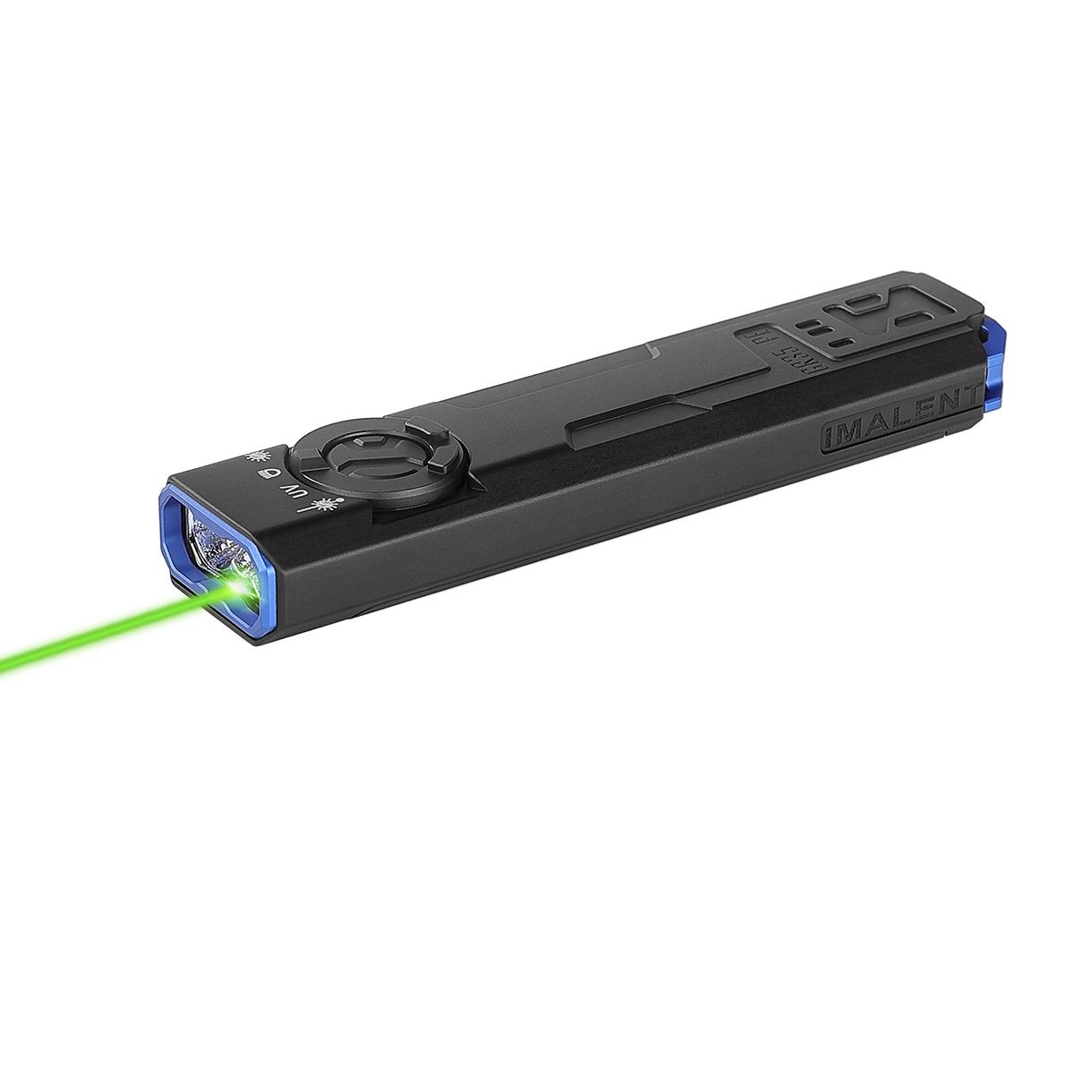 IMALENT GR35 2800 Lumen LED EDC Lommelykt (Grønn)