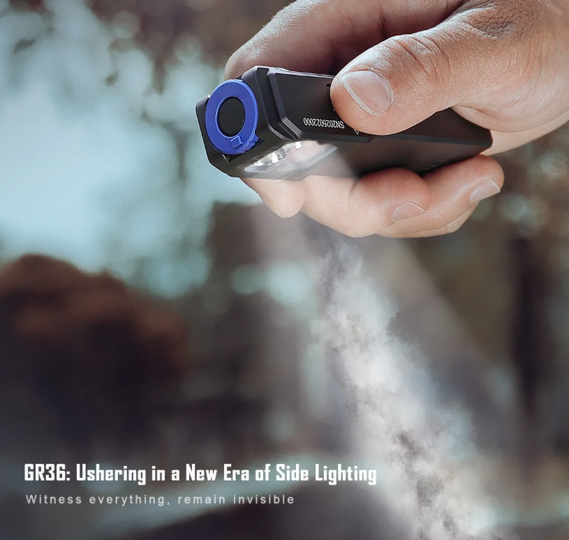IMALENT GR36 EDC 2800 Lumens Type-C oppladbar magnetisk superlyssterk klipp-på LED-lommelykt