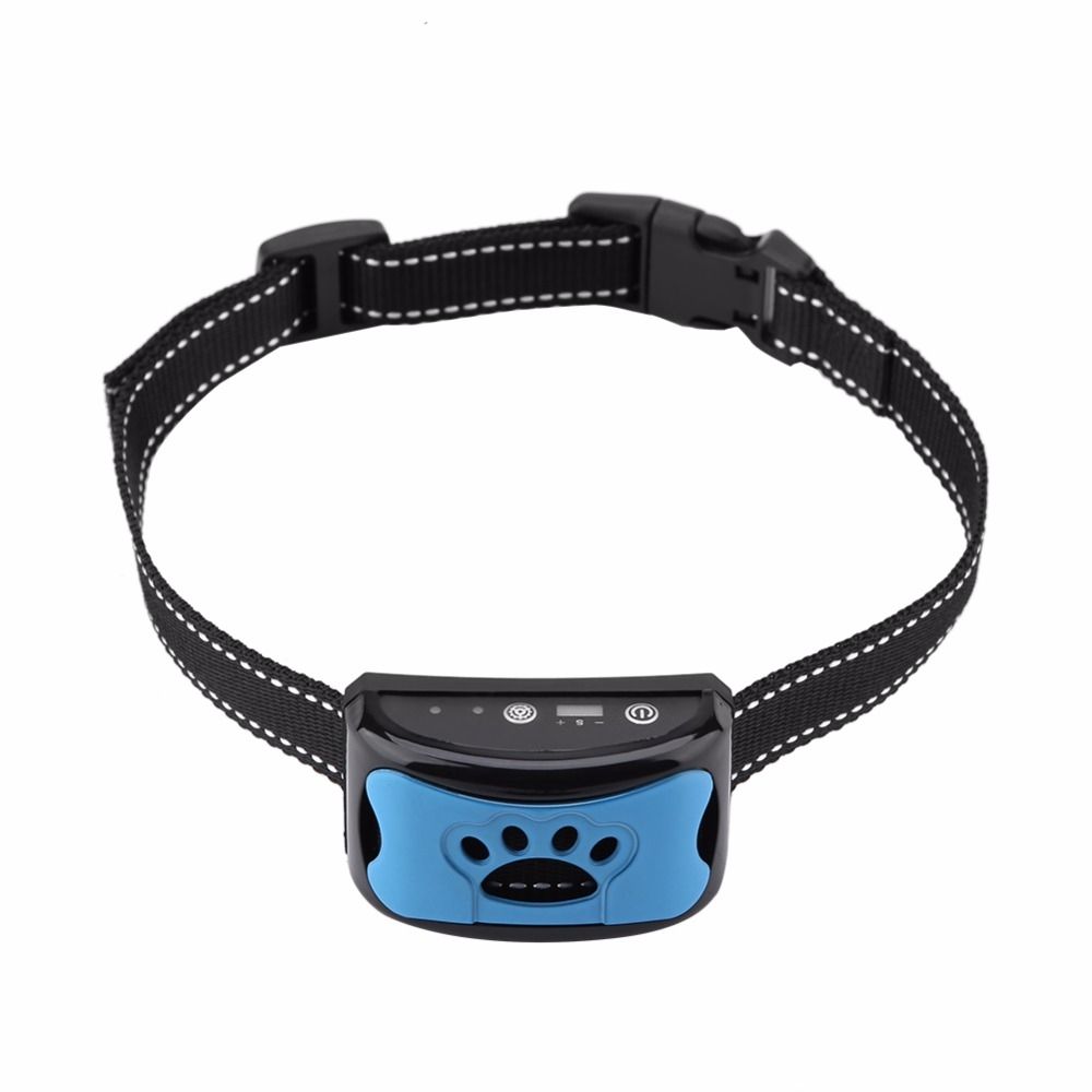 Hund antibjeff-enhet USB-ladingshalsbånd humant treningsverktøy for fredelig hjemmemiljø