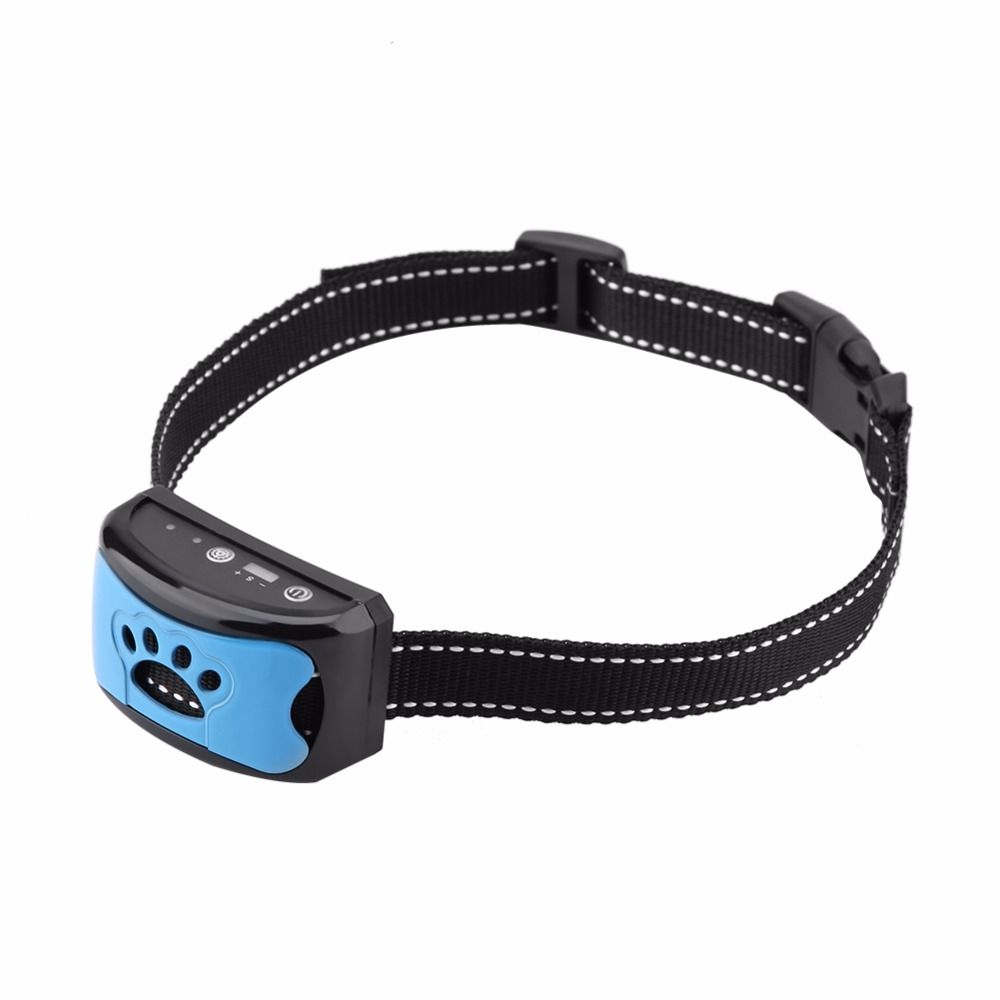 Hund antibjeff-enhet USB-ladingshalsbånd humant treningsverktøy for fredelig hjemmemiljø