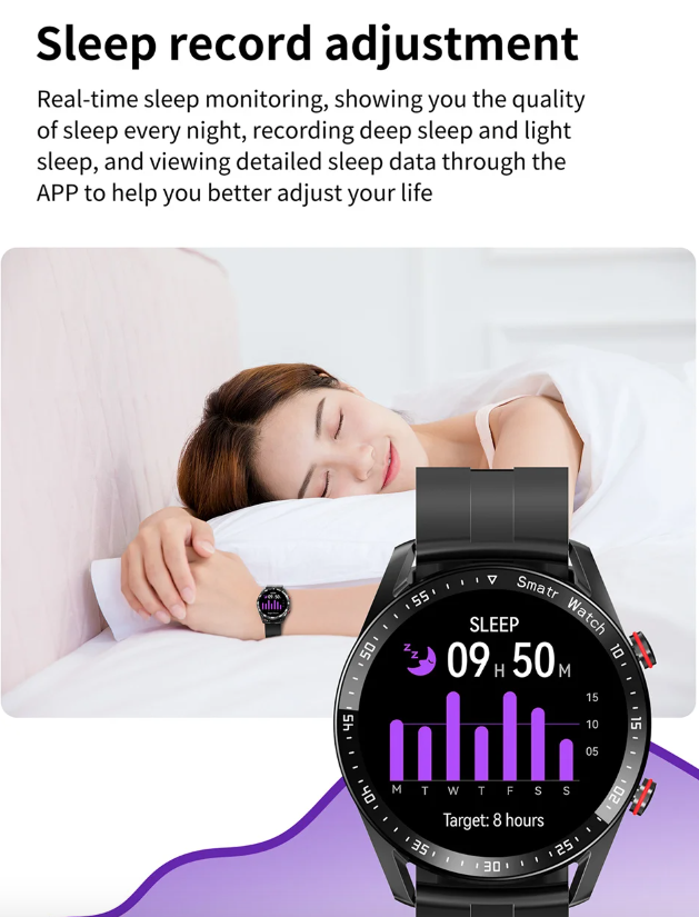 HW20 EKG+PPG Bluetooth-anrop Smartklokke