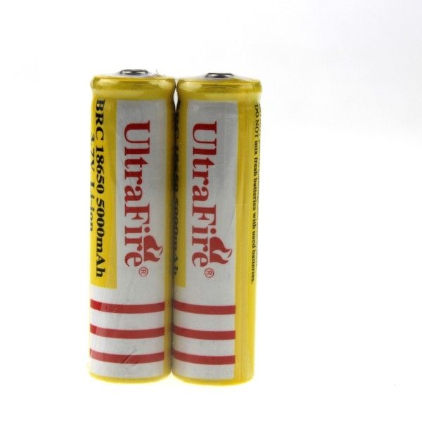 UltraFire BRC 18650 5000mAh Oppladbart batteri for friluftsentusiaster – hurtiglading og langvarig kraft
