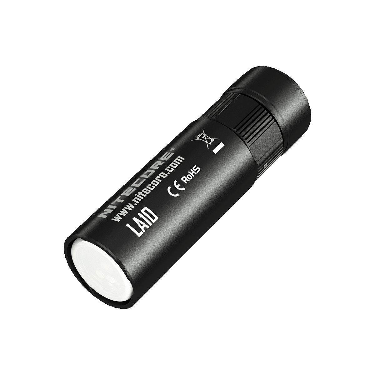 Nitecore LA10 Mini EDC Lommelykt 135 lumen Premium Nichia XP-G2 S3 LED Vri-aktiveringsdesign Camping