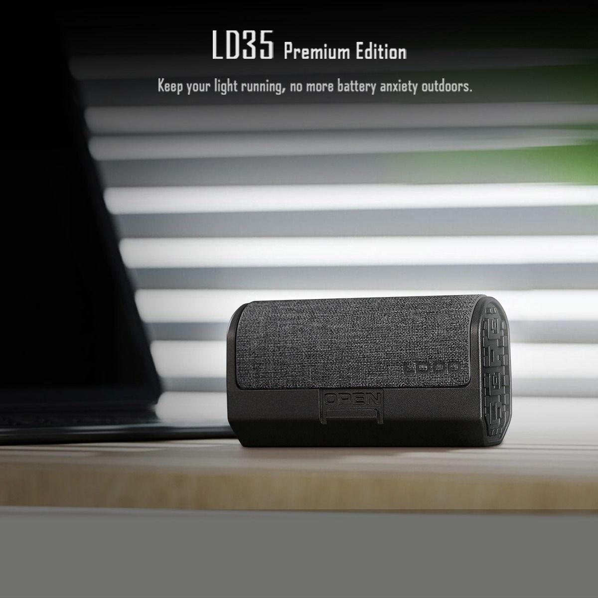 IMALENT LD35 1200 lumen LED Type-C oppladbar EDC-lommelykt