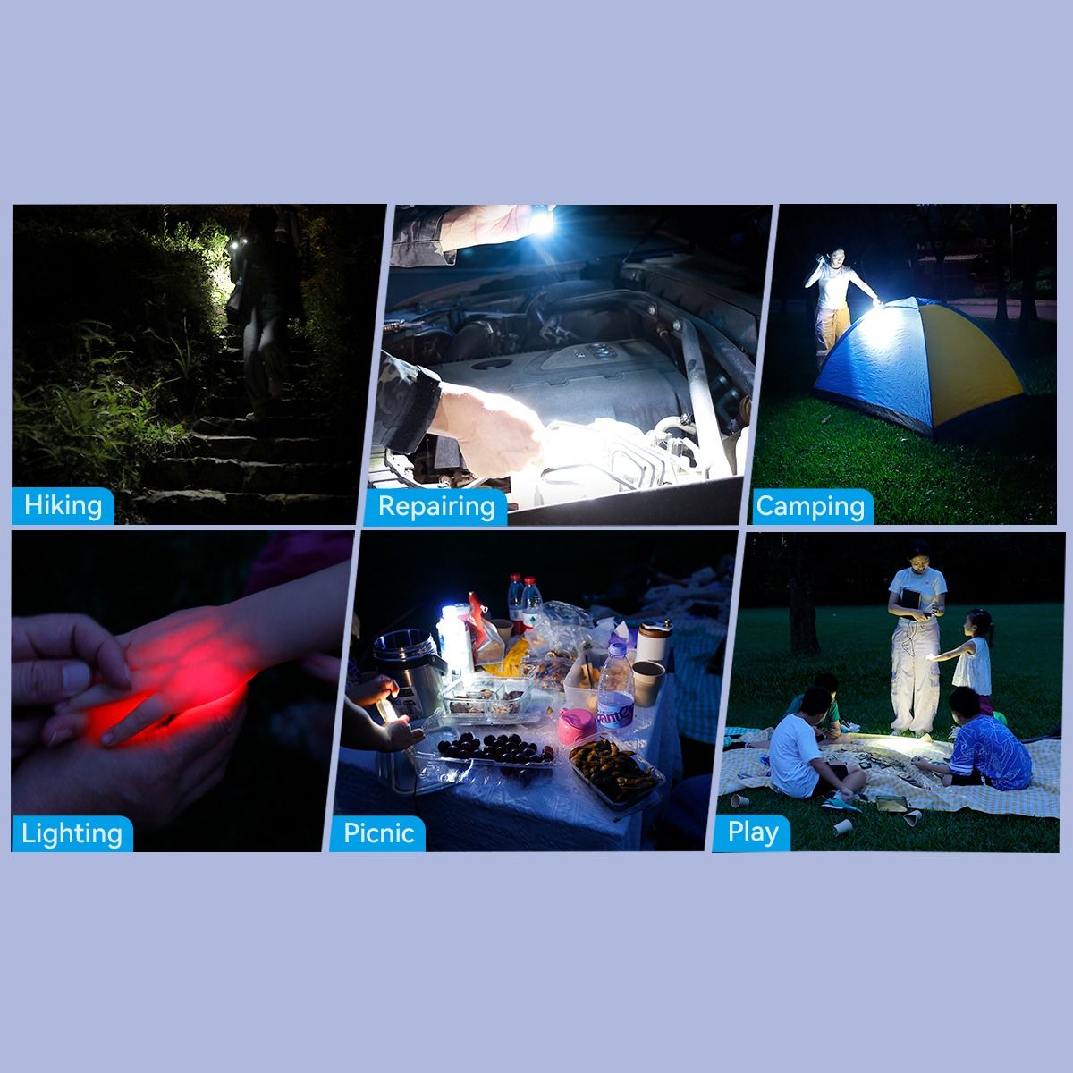 IMALENT LD35 1200 lumen LED Type-C oppladbar EDC-lommelykt