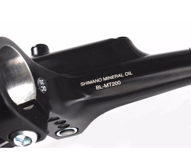 Shimano MT200 Brems MTB Elsykkel Hydraulisk Skivebrems Overlegen Stoppkraft Avansert Teknologi Sort Finish