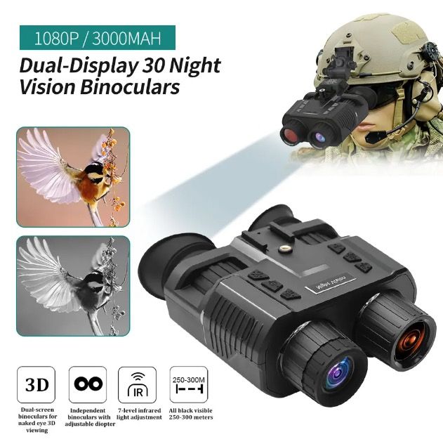 NV8000 Nattsynkikkert 4K Video Naken-3D-teknologi for Dyrelivsobservasjon Gratis Frakt