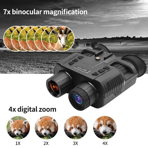 NV8000 Nattsynkikkert 4K Video Naken-3D-teknologi for Dyrelivsobservasjon Gratis Frakt