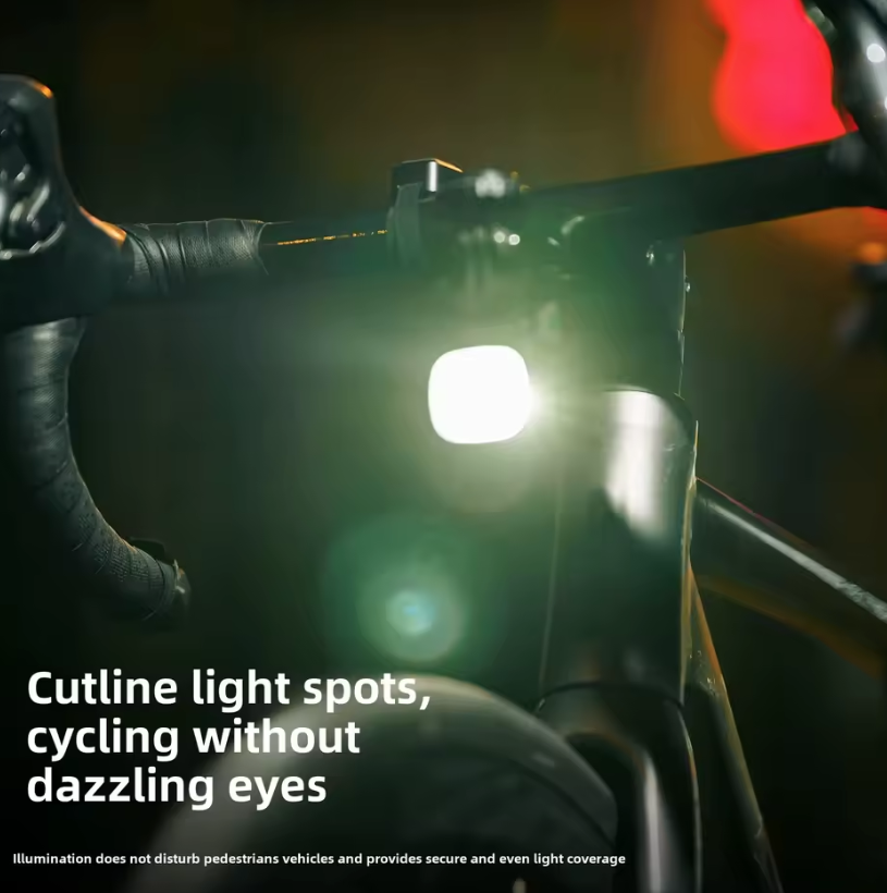 Sykkellykt foran 1000Lumen Sykkellykt USB-lading MTB Veisykling lampe Sykkeltilbehør