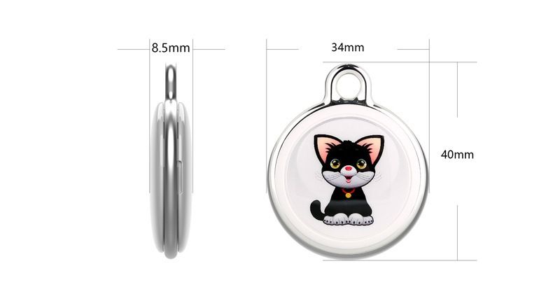 Innovativt hundesporer Airtag hundehalsbånd Sanntidsposisjon Bluetooth-sporing Dyreeiers essensielle