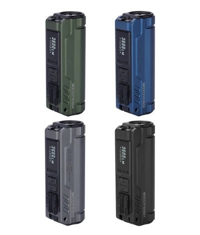 IMALENT BL50 3600 Lumens EDC Lommelykt Kompakt Type-C Oppladbar med OLED-skjerm for Utendørseventyr