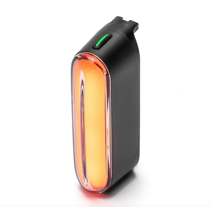 ROCKBROS Magnetisk sykkelbaklys IPX6 vanntett 7 moduser Smart sensor Natt sikkerhetsvarsellys Sykkeltilbehør