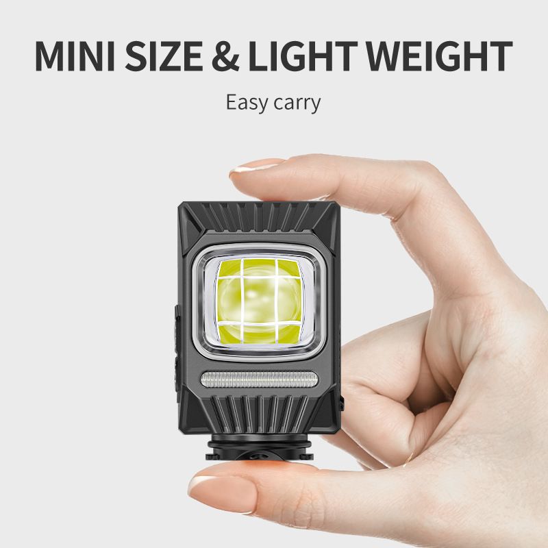 SMILING SHARK EVO1700 Sykkellykt USB-C Oppladbar Vanntett Flermodus LED Sykkellys