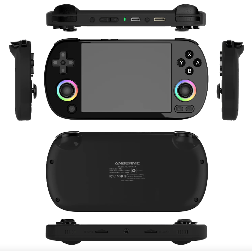 ANBERNIC RG40XX H Håndholdt spillkonsoll Linux 64-bit system 4.0 tommer IPS 3200mAh Retro videospillkonsoll