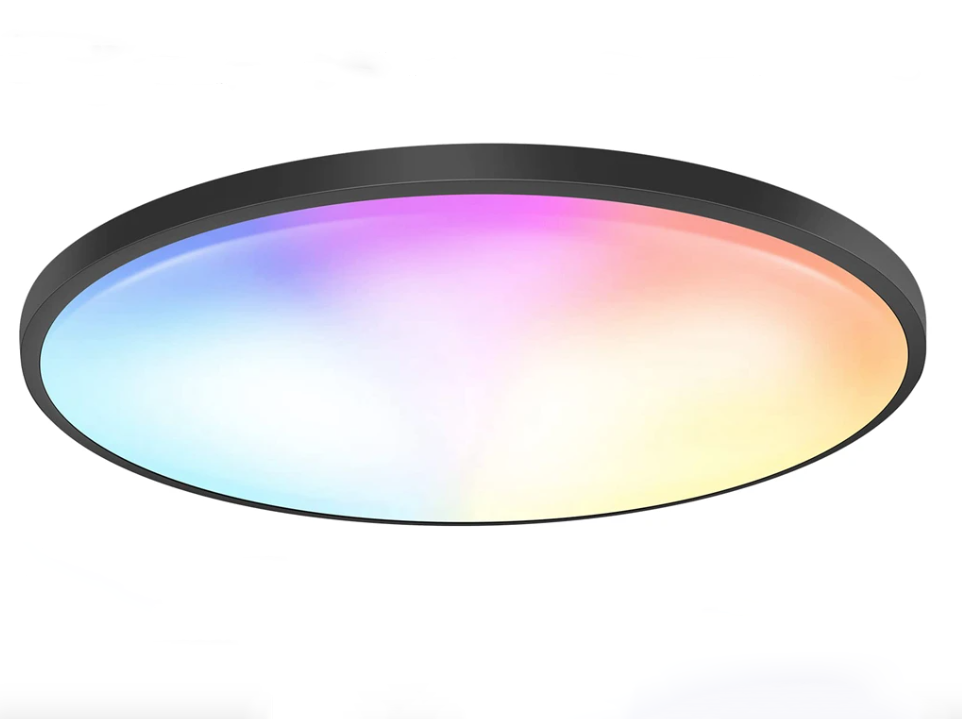 Tuya Zigbee Smart taklampe 24W RGBCW dynamisk belysning for hjemmet kompatibel med Alexa energieffektiv