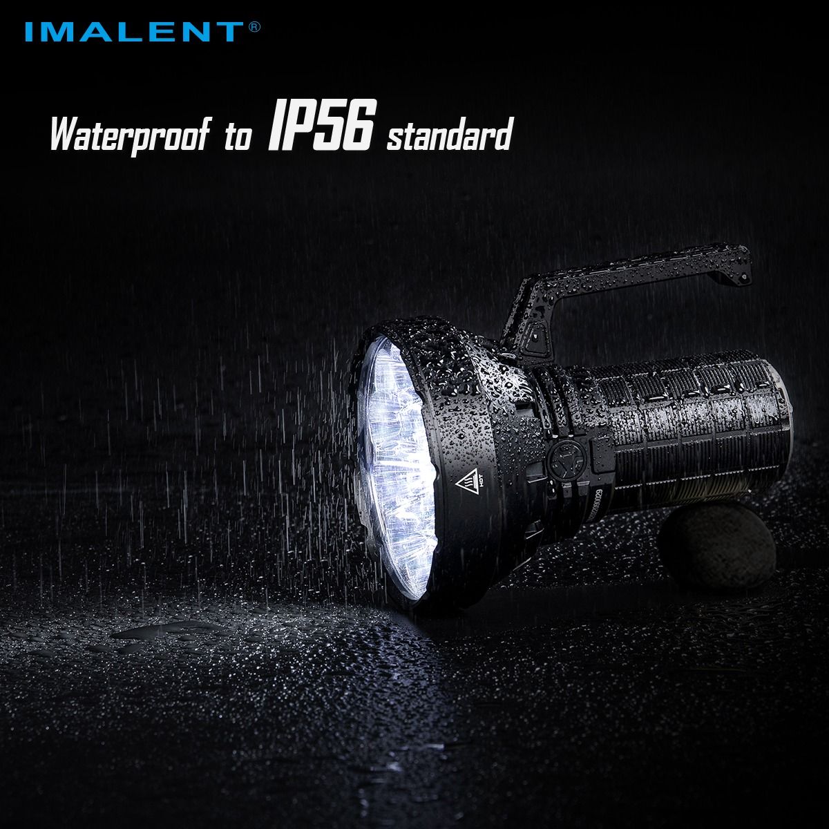 IMALENT SR16 55000 Lumen langstrålende lommelykt 1715 meter LED-lommelykt