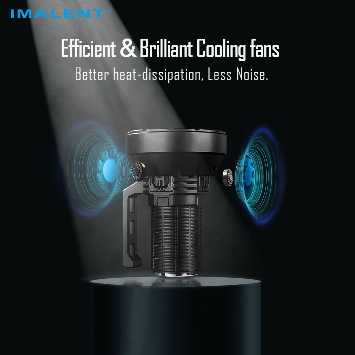 IMALENT SR16 55000 Lumen langstrålende lommelykt 1715 meter LED-lommelykt