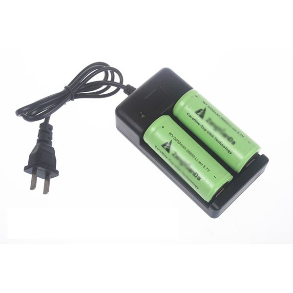 UltraFire Dobbel 18650 26650 Lader Oppladbar Batterilader Trygg For Reise AC 100-240V Universell Kompatibilitet