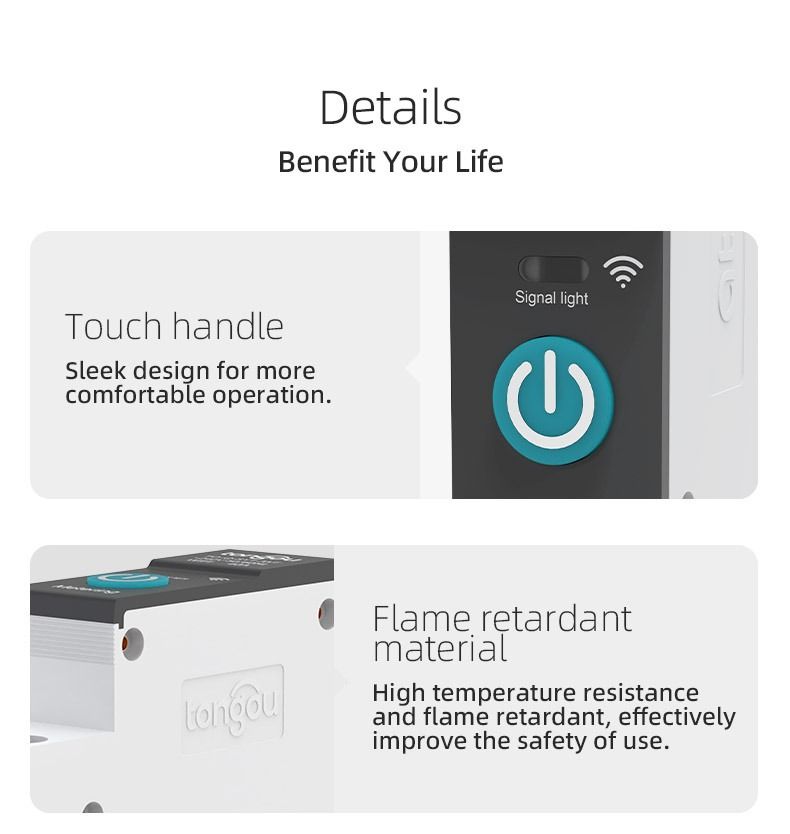 TUYA WIFI Smart Circuit Breaker for Smart Home – trådløs fjernkontrollbryter via APP TONGOU