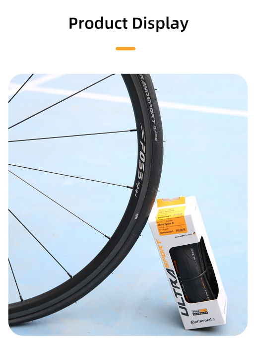 Continental ULTRA SPORT Ⅲ GRAND SPORT RACE landeveissykkeldekk 700x23C/25C/28C Lettvekt Slitesterk Punkteringssikker