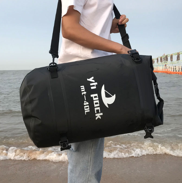 Motorsykkelveske Vanntett MTB Sykkel Trunkbag Bakre Reise Bagasjebærer Bærbar Setepose Sykkeltilbehør 40L/80L