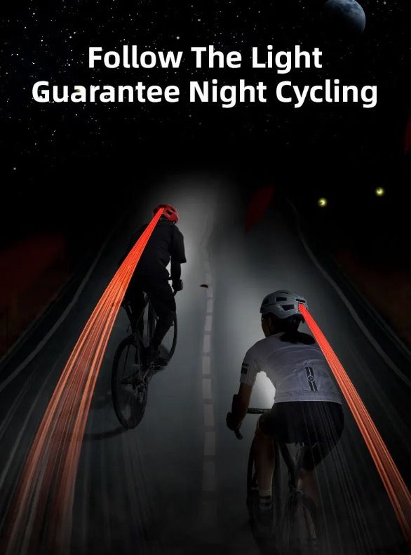 ROCKBROS Sykkelhjelm LED-baklys Ultralett design Oppladbart sykkelsikkerhetsutstyr for landevei og MTB